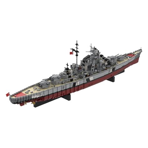 Moc Factory™ 29408 Ucs Kms Bismarck Battleship Brick Set Kazi Block