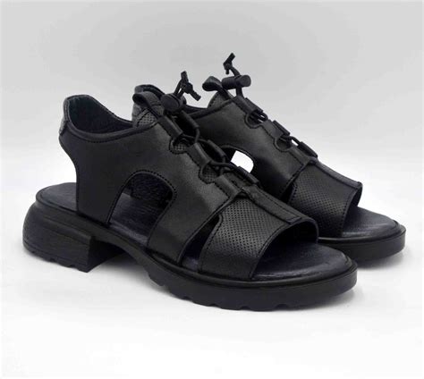 Сандали в черно DIANA - Estella Shoes