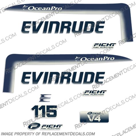 Evinrude Decals