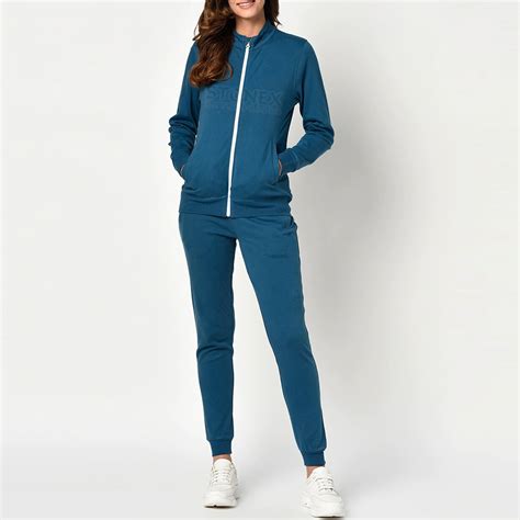 Fashion Oem Custom Women Plain Tracksuits Lightweight Warm Tracksuit