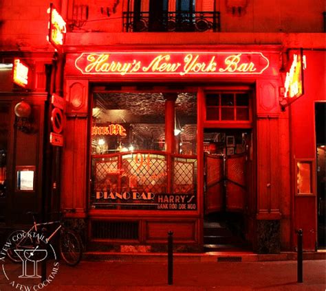 Harry's New York Bar, Paris – A Few Cocktails