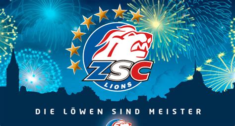 ZSC Lions Win Swiss Ice Hockey Championship - National League A ...