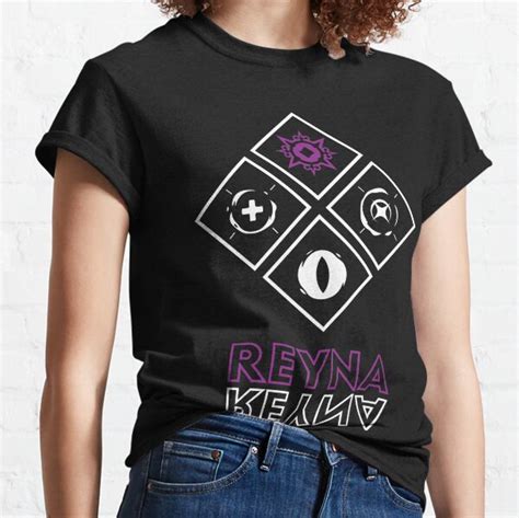 Reyna Character Valorant T Shirts Redbubble