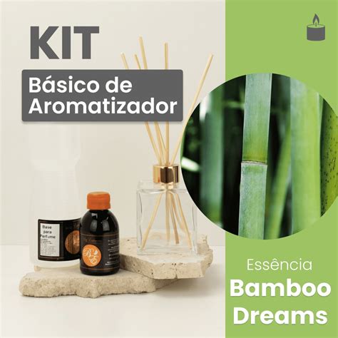 Kit Aromatizador Bamboo Dreams Frete Barato Para Todo Brasil