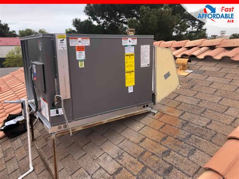 2 5 Ton Gas 14 Seer Rheem Rheem Package Unit Las Vegas Ac Repair