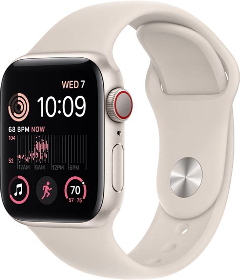 Apple Watch SE GPS Cellular 40mm Starlight Al NetOnNet