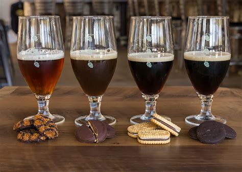 Girl Scout Cookie Inspired Beer Release Crooked Thumb Brewery