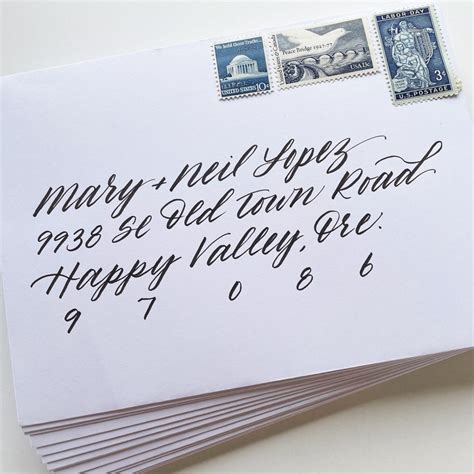 Handwritten Envelope Etsy