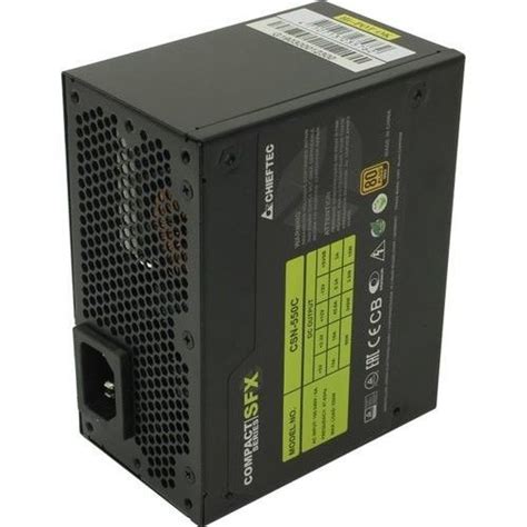 Chieftec Блок питания компьютера БП CSN-550C SFX 90%, Модульный ...