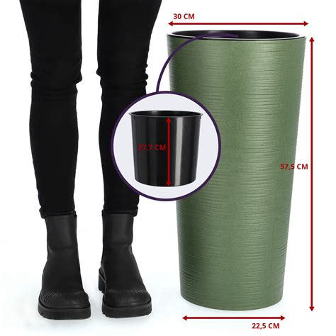 Donica Na Kwiaty D Uto Latina Cm Zielona