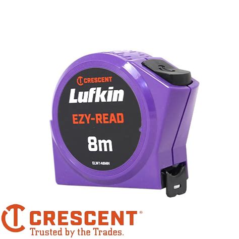 Lufkin Tape Measure 8m Purple Ezy Read Collier And Miller