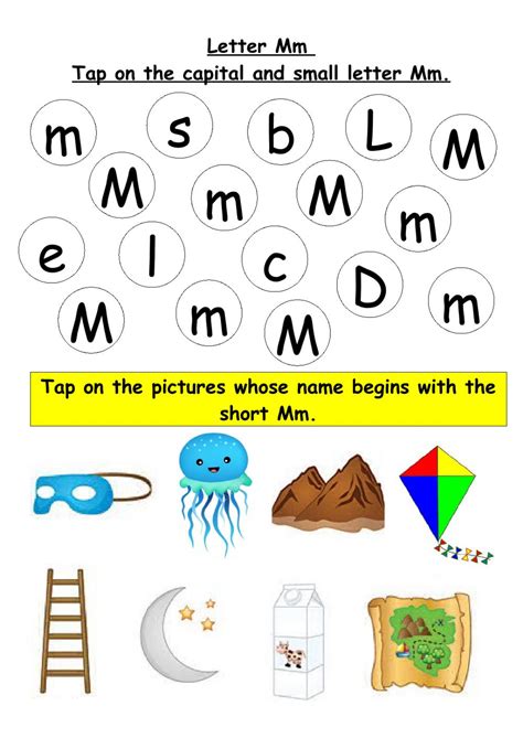 Letter Mm Worksheets – AlphabetWorksheetsFree.com