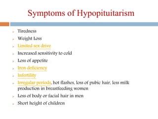 Hypopituitarism: An uncommon health condition. | PPT