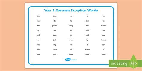 Year 1 Tricky Words Primary Resources Twinkl