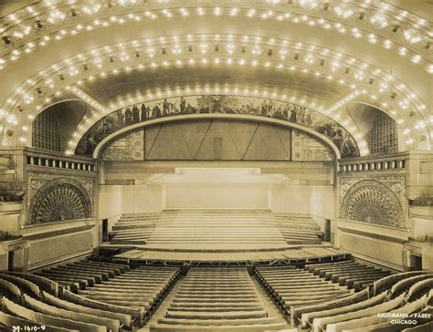 Auditorium Theatre Chicago Historic Theatre Photography