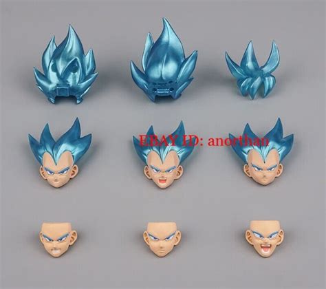 New Demoniacal Fit Super Saiyan Blue Evolution Son Goku Vegeta Head