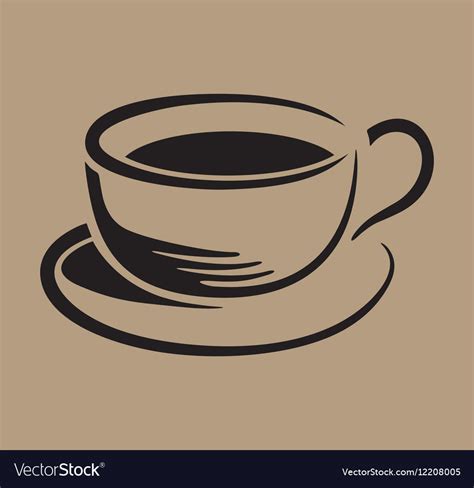 Coffee cup Royalty Free Vector Image - VectorStock
