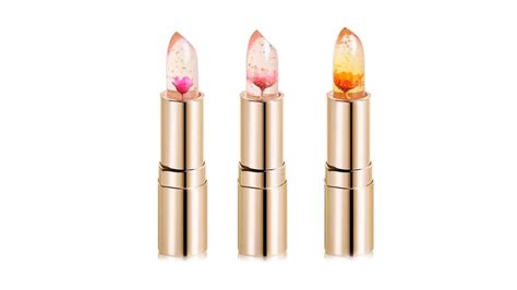 This Transparent Lipstick Has Real Flowers Inside And You Wont Believe