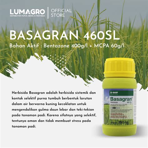 Herbisida Basagran 460SL 250ml Bentazone MCPA Lumagro