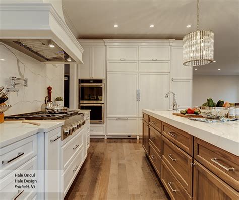 Casual White Maple And Walnut Kitchen Cabinets Omega