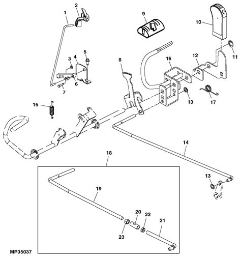 John Deere L110 Lawn Tractor Parts Diagram Diagram Tractor