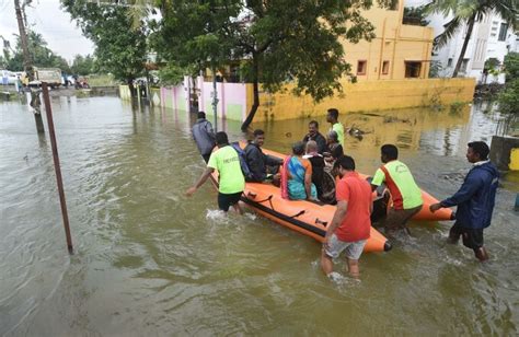 Heavy Rainfall Causes Waterlogging In Many Parts Of Chennai Photos Hd