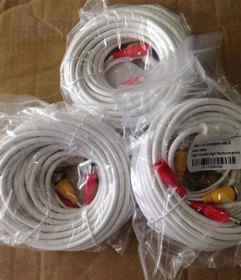 Shielding Type Shielded Analog Cctv Camera Cable Cable Size Mm