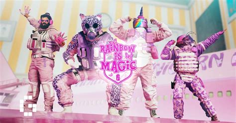 Rainbow Six Siege Goes Pink In Rainbow Is Magic Event GamerBraves