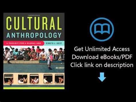 Cultural Anthropology A Toolkit For A Global Age Youtube