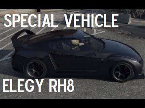 Grand Theft Auto V How To Get Special Vehicle Elegy RH8 YouTube