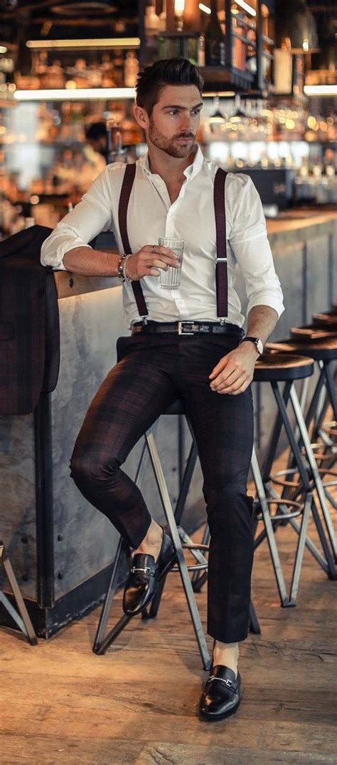 Stylish Suspender Outfits For Men To Try This Season In