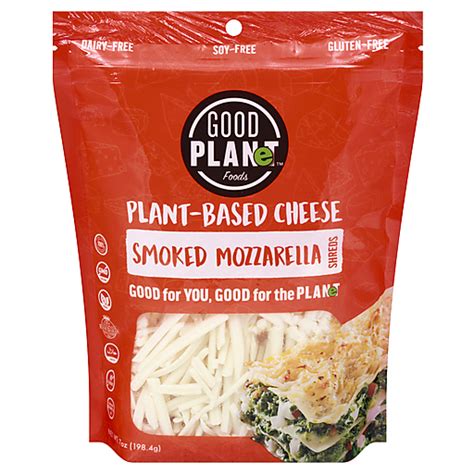 Good Planet Cheese Shreds Smoked Mozzarella Oz Packaged Foodtown