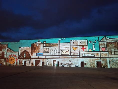 Projecci Mapping D Estiu A L Hospitalet De L Infant Un Viatge Visual