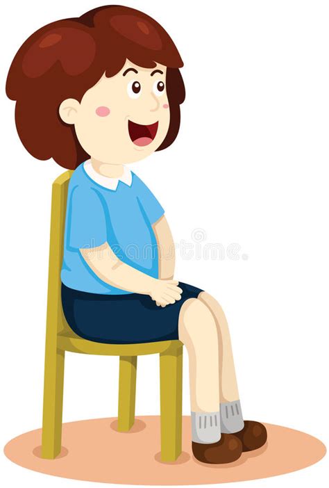 Girl Sitting On Chair Clipart 10 Free Cliparts Download Images On