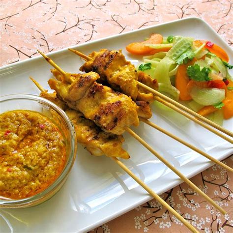 Satay Kylling Oppskrift Matawama