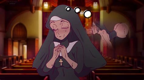 A Nun Prays And Presents A Huge Black Cock Hentai Cartoon