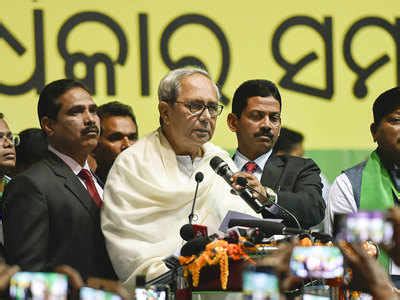 BJD won’t be part of grand alliance: Naveen Patnaik | India News ...