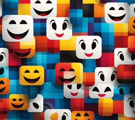 Premium AI Image There Are Many Different Colored Emoticions Of Faces