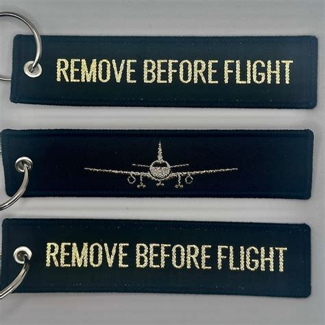 Custom Remove Before Flight Tag Etsy