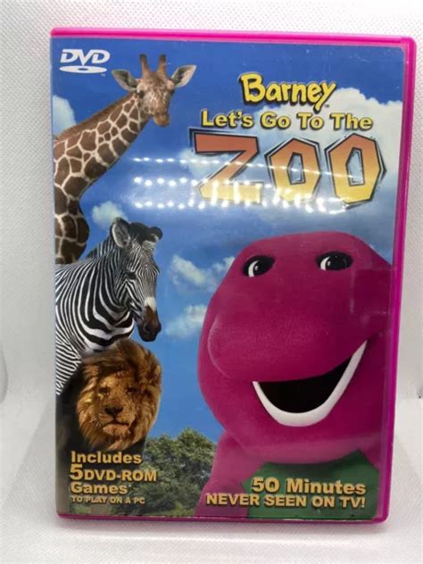 BARNEY - LETS Go to the Zoo (DVD, 2003) $7.85 - PicClick AU