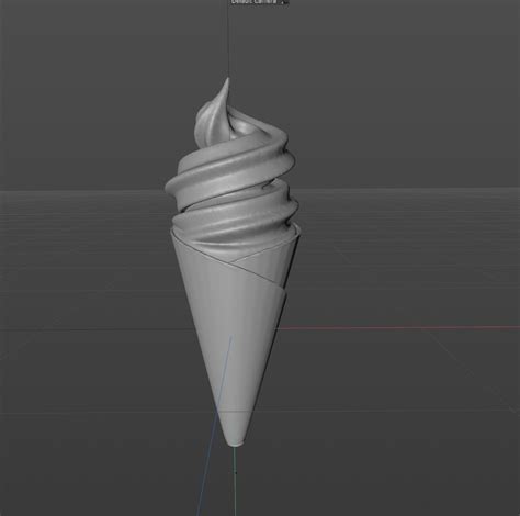 3d Ice Cream Cone Turbosquid 1467427