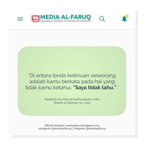 Media Al Faruq On Instagram Mediaalfaruq Mediaalfaruq