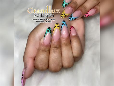 Nail Salon 78665 GRANDLUX NAILS SPA Round Rock TX 78665 Best