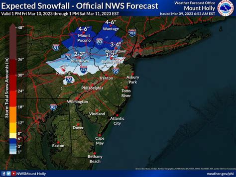 Lehigh Valley Weather Advisory Issued For Friday Winter Storm A Few