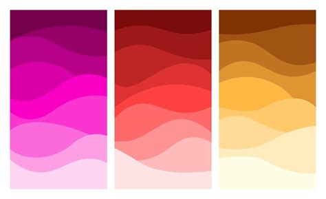 gradation color arrangement, papercut color background gradient light ...