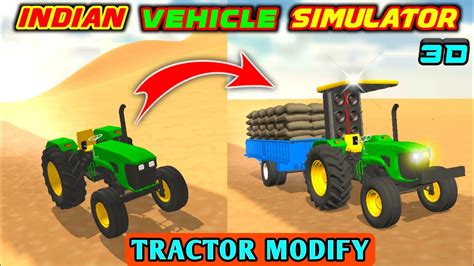 Indian Vehicle Simulator D Game Mein Tractor Ko Modify Kaise Karen