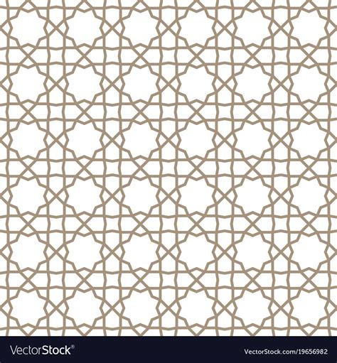 Traditional islamic ornament Royalty Free Vector Image