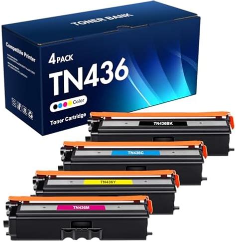 Tn Toner Cartridge Packs Compatible Replacement For Brother Tn