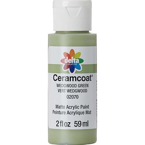 Shop Plaid Delta Ceramcoat Acrylic Paint Wedgwood Green Oz