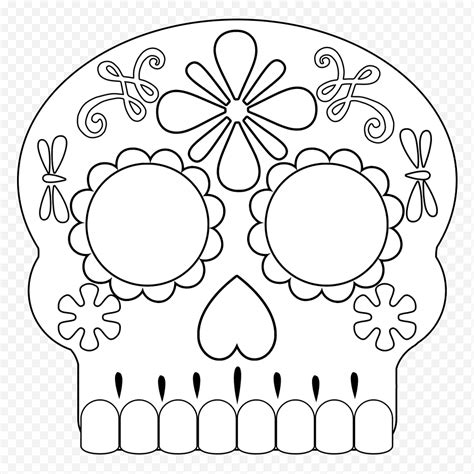 Dia De Los Muertos Calavera M Scara Calavera De Az Car Libro Para